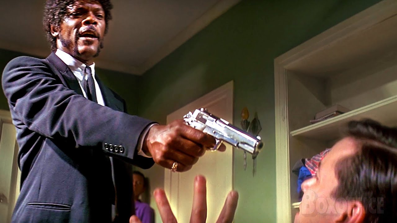 Ezekiel 25:17 | Pulp Fiction FULL SCENE with Samuel L. Jackson   4K