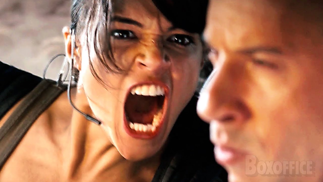 Vin Diesel saves his girlfriend | Fast & Furious | CLIP