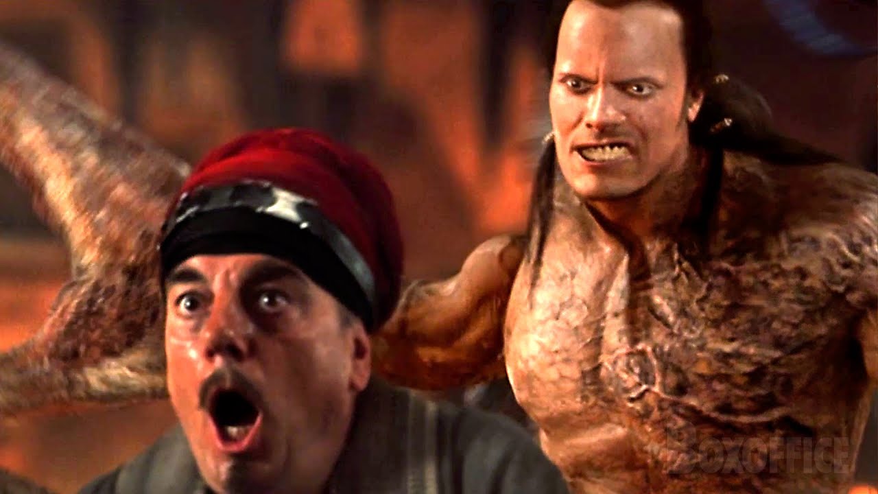 Dwayne Johnson is half man, half SCORPION! (spectacular CGI  ) | The Mummy Returns  | CLIP