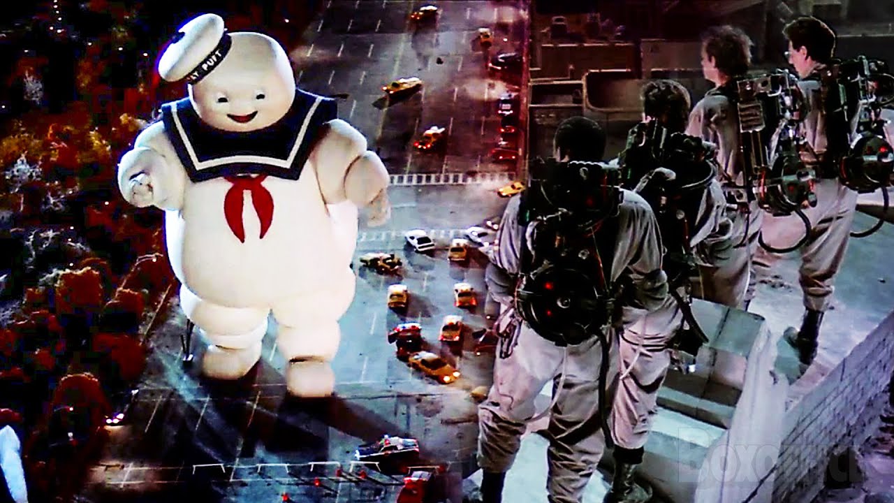 The Stay Puff Marshmallow Man Scene | Ghostbusters | CLIP   4K