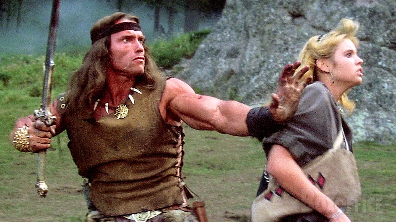 Young Arnold Schwarzenegger rescues a princess | FIGHT SCENE | Conan The Destroyer | CLIP