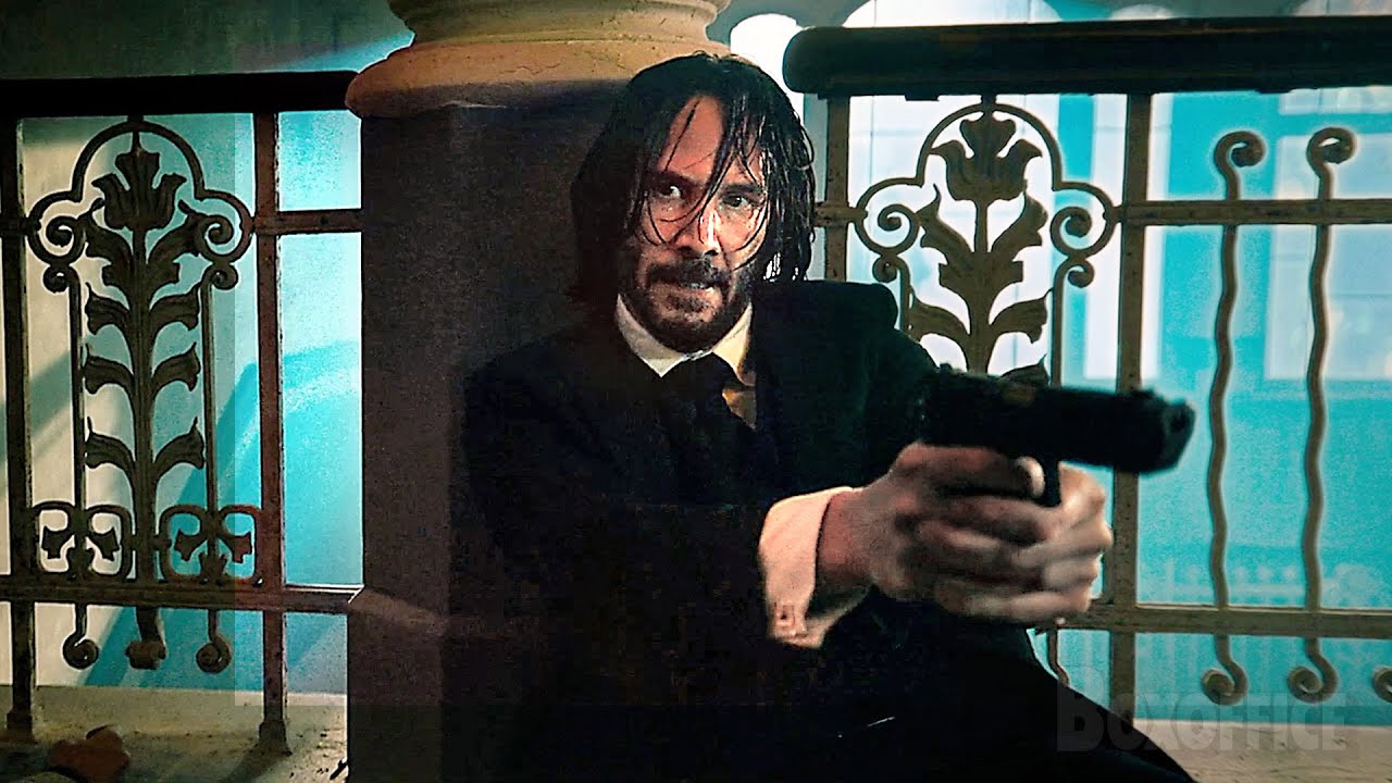 The Dragon Shotgun Scene | John Wick: Chapter 4 | CLIP