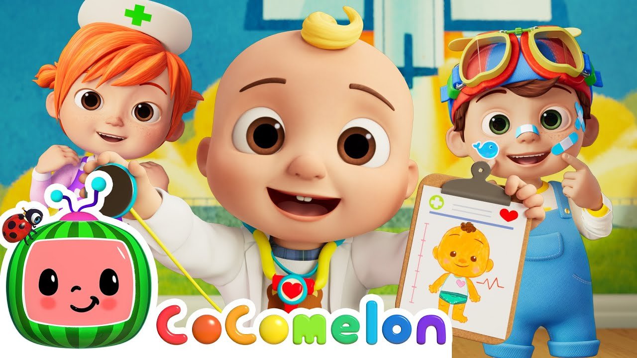 Head Shoulders Knees and Toes Doctor JJ Check Up | CoComelon Nursery Rhymes & Kids Songs 23 Head Shoulders Knees and Toes Doctor JJ Check Up | CoComelon Nursery Rhymes & Kids Songs