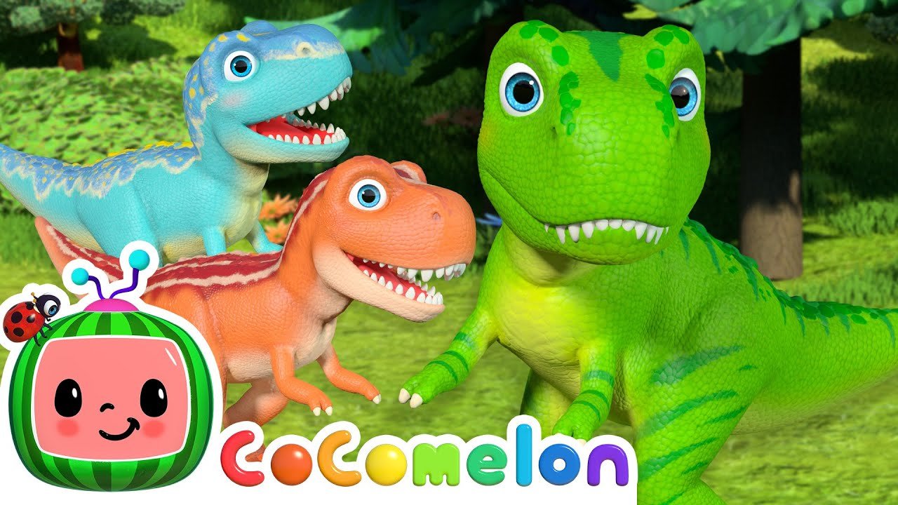 10 Little Dinosaurs Song + Cody’s Dino Birthday! | CoComelon Nursery Rhymes & Kids Songs