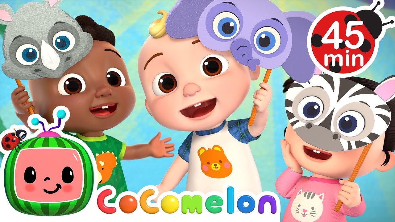 Peekaboo Song – Learn Animals! + MORE CoComelon Nursery Rhymes & Kids Songs