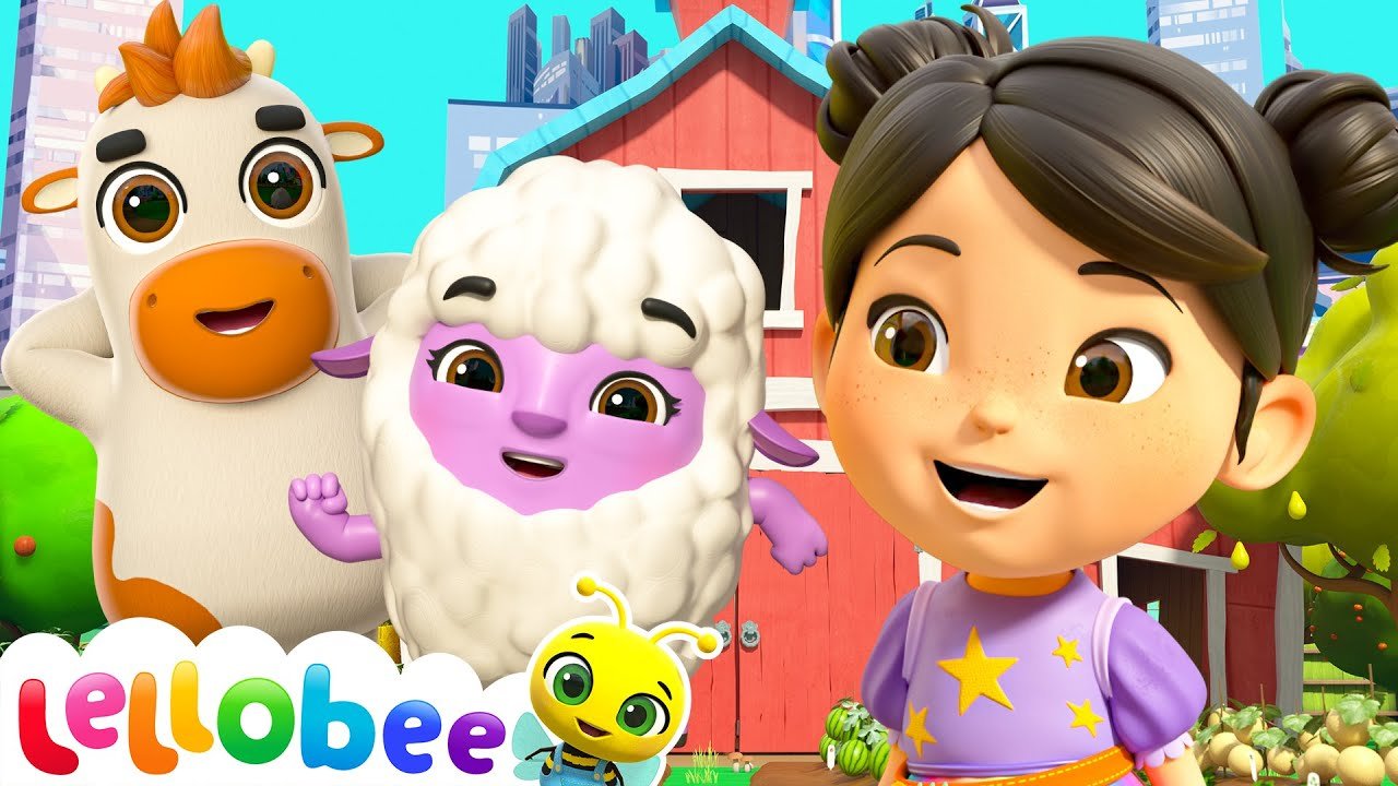 Old Macdonald! Football at the Farm – Lellobee by CoComelon