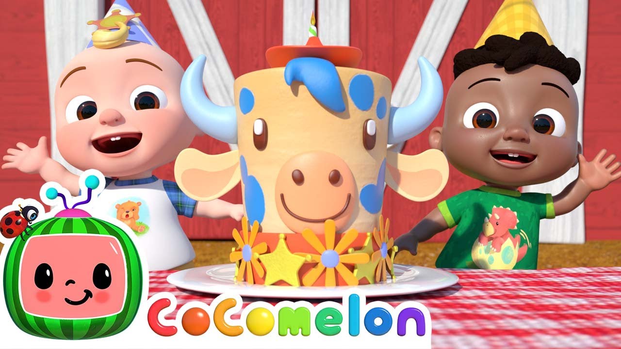 JJ’s Birthday At The Farm Song | CoComelon Nursery Rhymes & Kids Songs