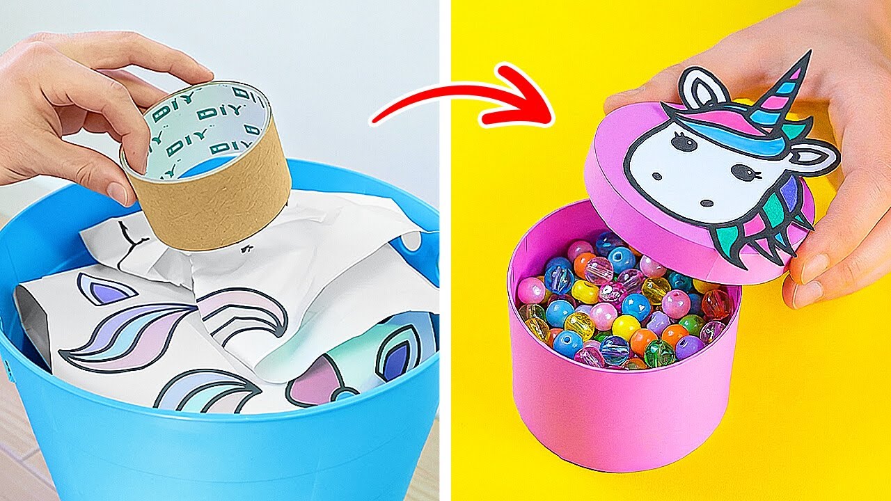 RECYCLE DIY SCHOOL SUPPLIES ♻️ Fun Craft Ideas ✂️