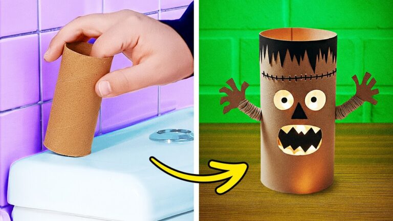 HALLOWEEN CRAFT IDEAS  ️  Fun DIYs with Paper & Cardboard