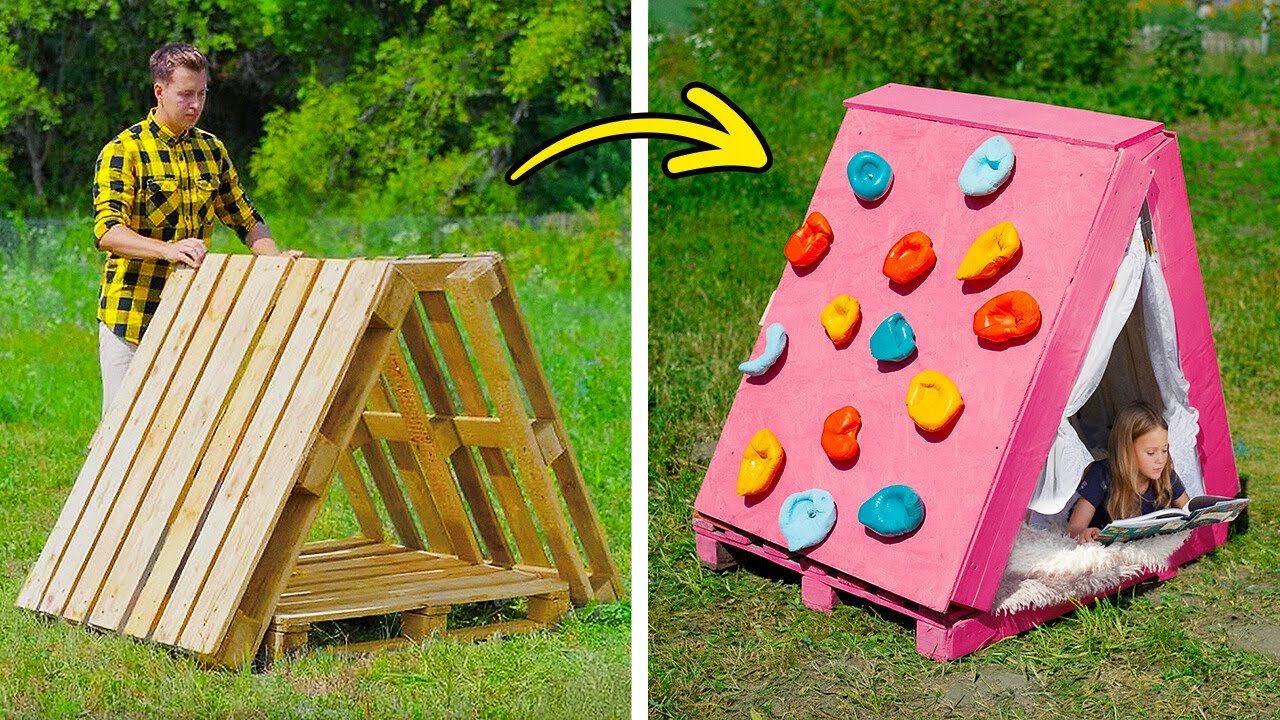 AWESOME DIY PALLET FURNITURE HACKS!   Upgrade Your Backyard For Cheap!