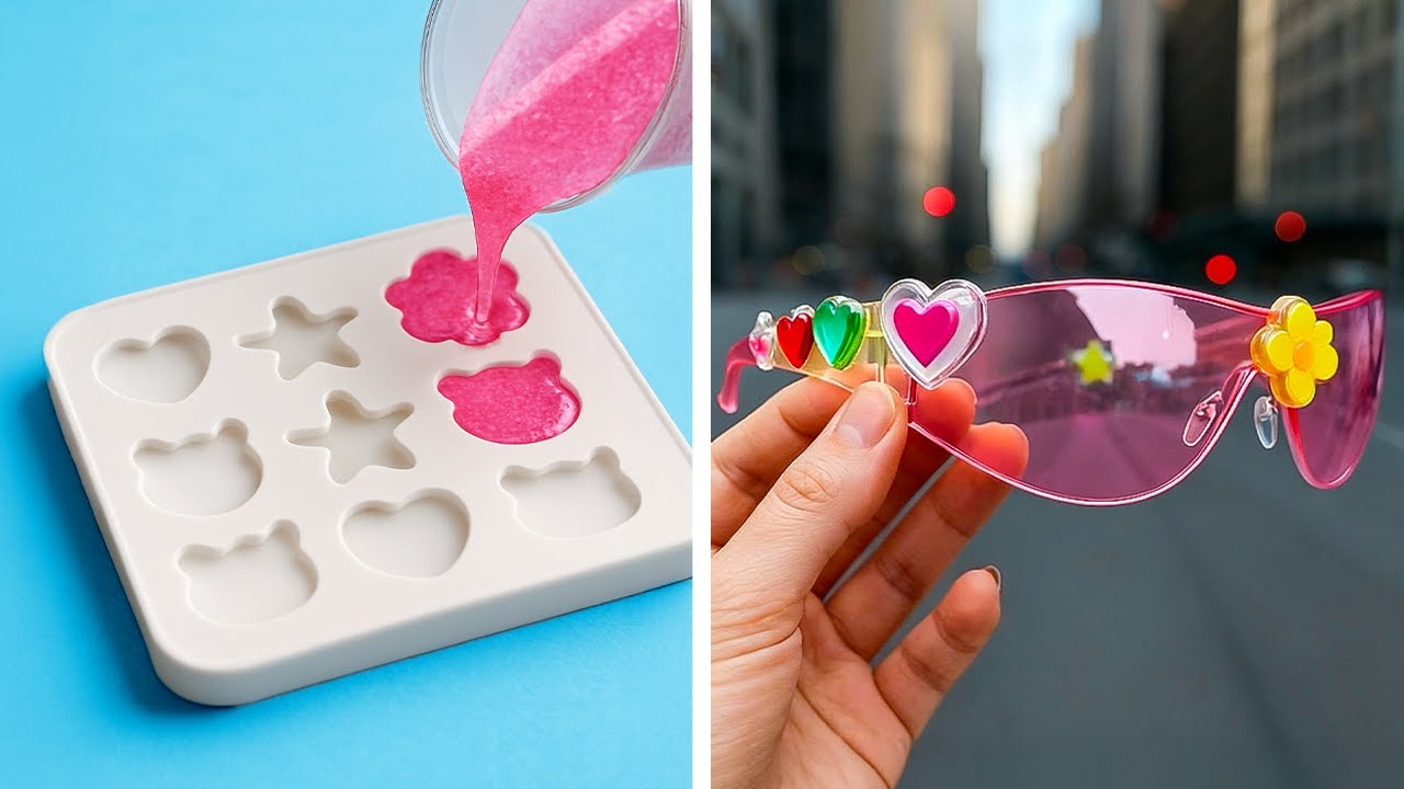 STAND OUT WITH THESE DIYs!   Easy Glue Gun & Epoxy Resin Crafts! ✨