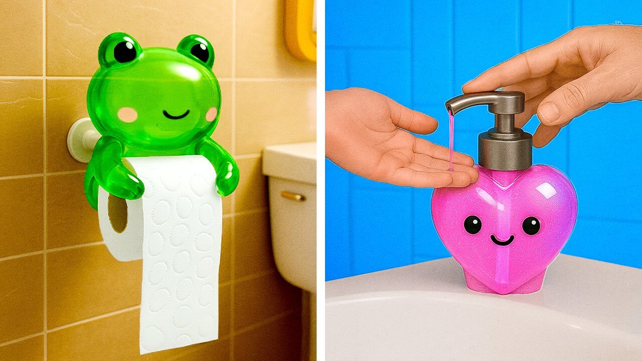 GENIUS BATHROOM GADGETS & DIY DECOR IDEAS YOU NEED TO TRY!  ✨