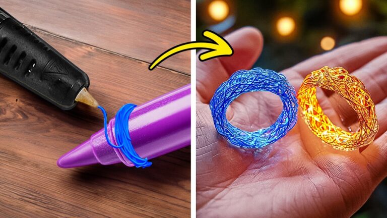 TURN GLUE INTO MAGIC: 3D PEN JEWELRY & CRAFTS  ️