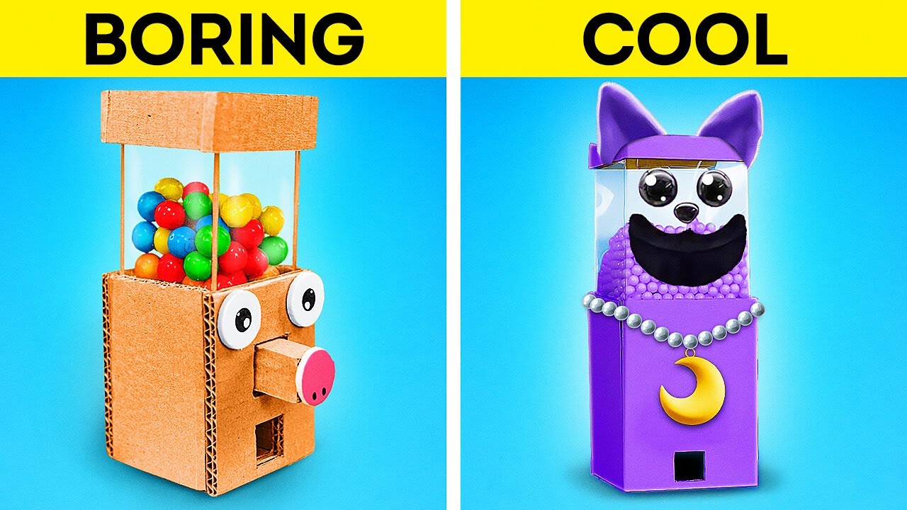 CREATIVE CARDBOARD CRAFT IDEAS YOU CAN MAKE AT HOME