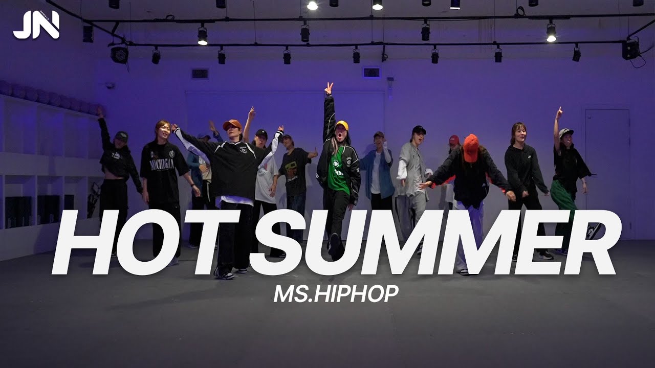 [Ms.힙합클래스]  - Hot Summer - B- FREE I Choreo by YoHan.T I 지니댄스핏 Ms.힙합클래스