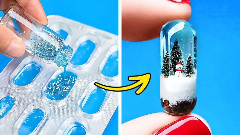 EPOXY RESIN CRAFTS ❄️ Create Your Magical DIY Christmas Crafts  ✨