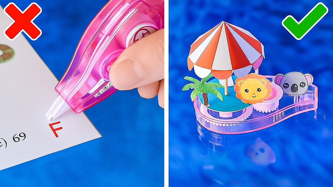 THE TINIEST DIY CHALLENGE!   Can We Make It Miniature?  ️