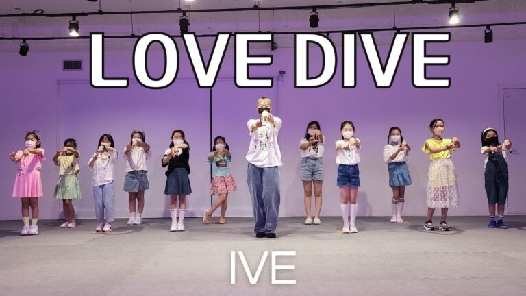 IVE (아이브) - LOVE DIVE (러브 다이브) l B반 키즈K-POP CLASS l 지니댄스핏