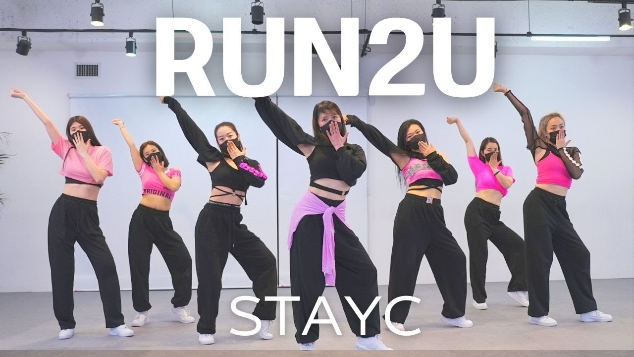 RUN2U (런투유) - STAYC (스테이씨) l Mirrored 거울모드 l 오전 Kpop Class l 지니댄스핏