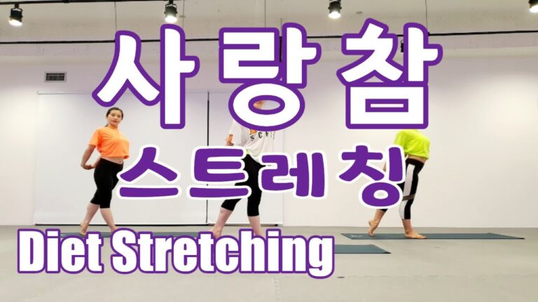 [다이어트 스트레칭] 옆구리살 쏙쏙 빼주는 스트레칭 /사랑 참 / 장윤정 / Cool Down / 거울모드 MIRRORED