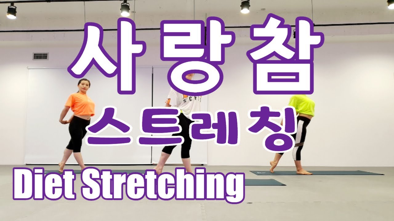[다이어트 스트레칭] 옆구리살 쏙쏙 빼주는 스트레칭 /사랑 참 / 장윤정 / Cool Down / 거울모드 MIRRORED