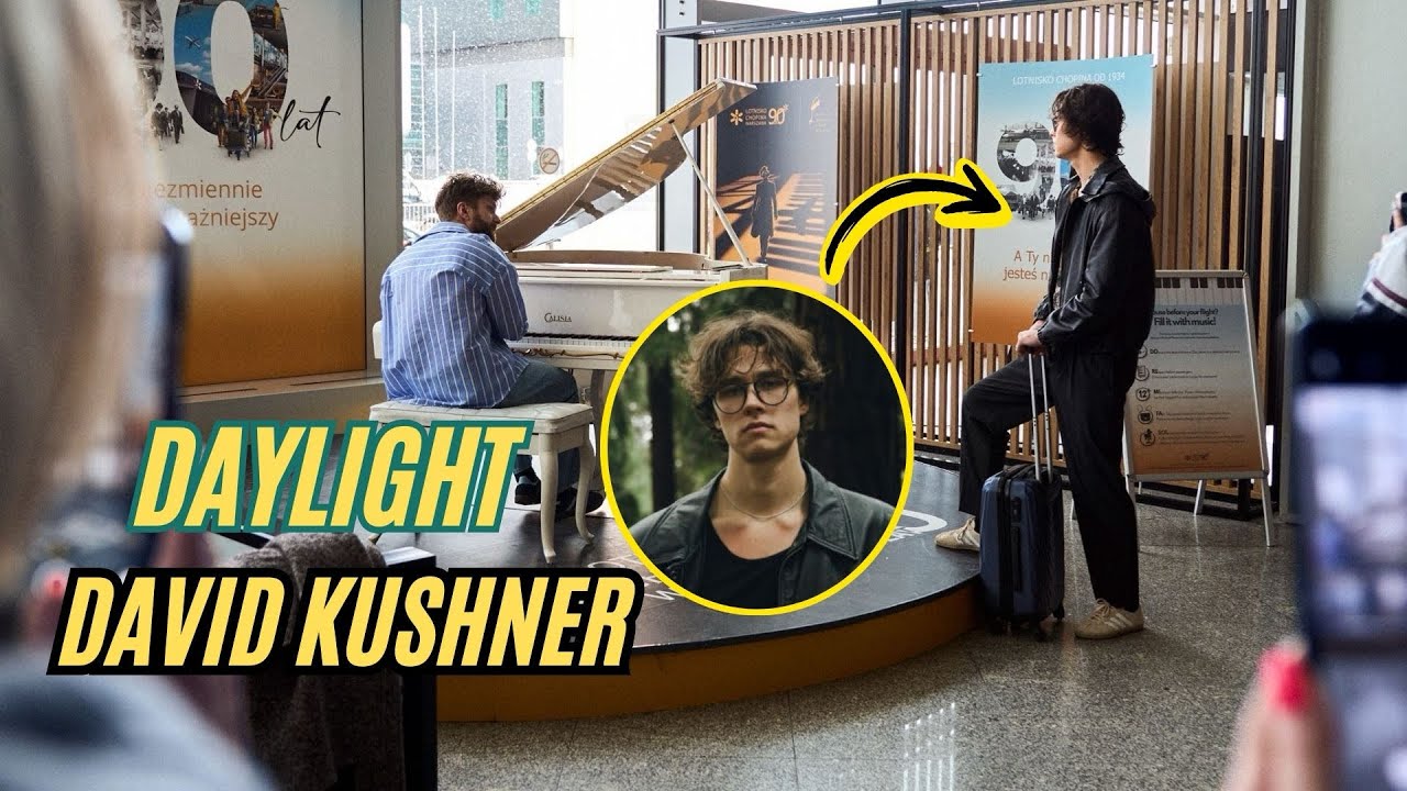 A famous SINGER joins me at the AIRPORT ?!