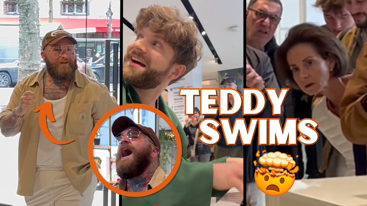 This famous singer surprised everyone in the shopping mall