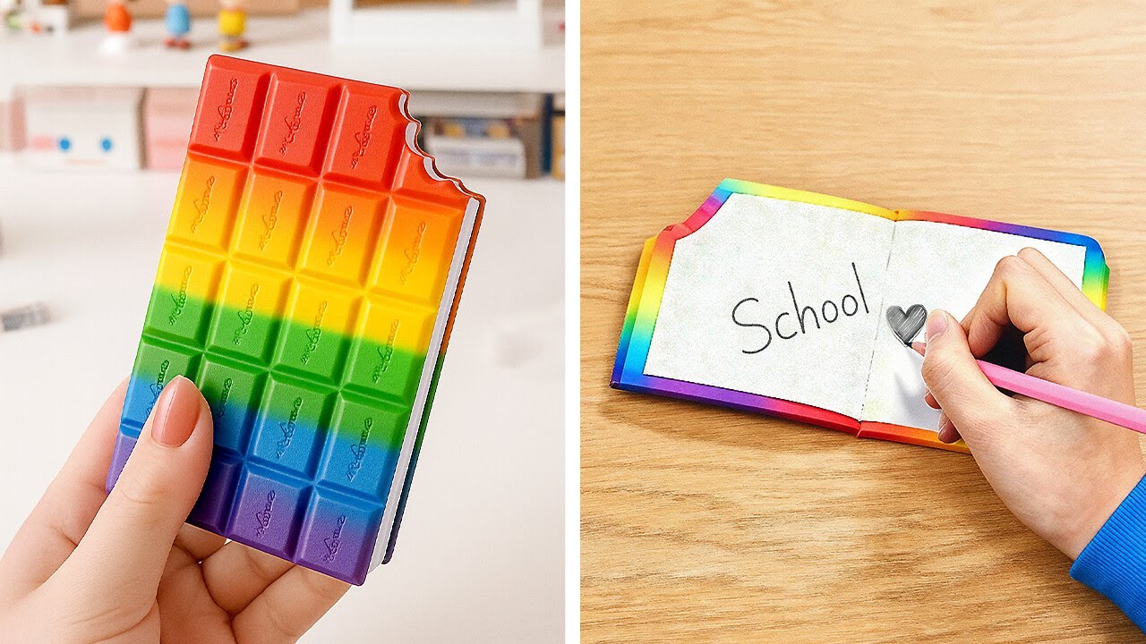 BEST DIY SCHOOL SUPPLIES  ️ Colorful Back to School Ideas