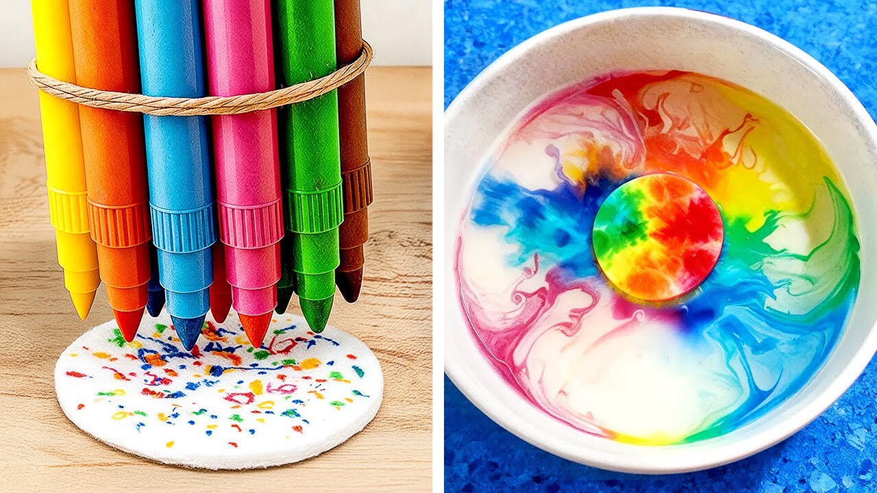 THE MOST SATISFYING RAINBOW CRAFTS!   Easy & Relaxing DIY Ideas!