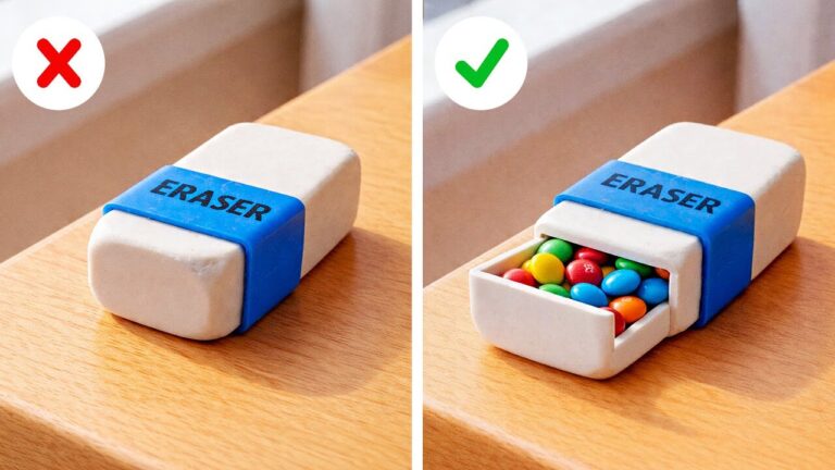 HIDE YOUR SNACKS & TREASURES   Random Hacks You Didn’t Know You Needed!