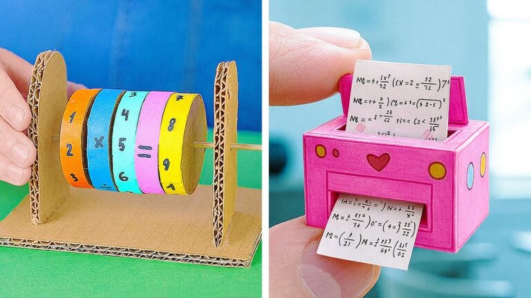 I MADE THIS FROM PAPER?!   Simple Tricks To Impress Your Friends!