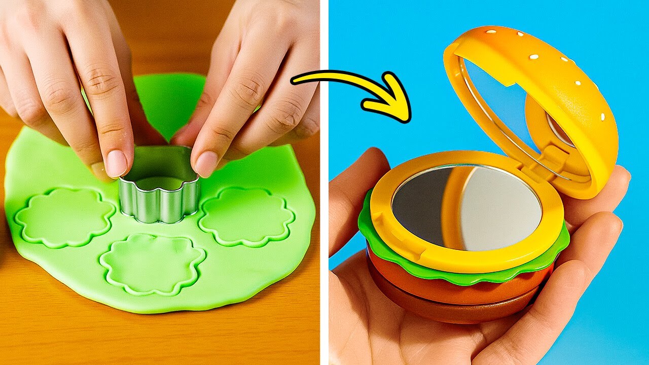 A RAINBOW OF CLAY CREATIONS!   Cute & Colorful DIY Polymer Clay Ideas! ✨