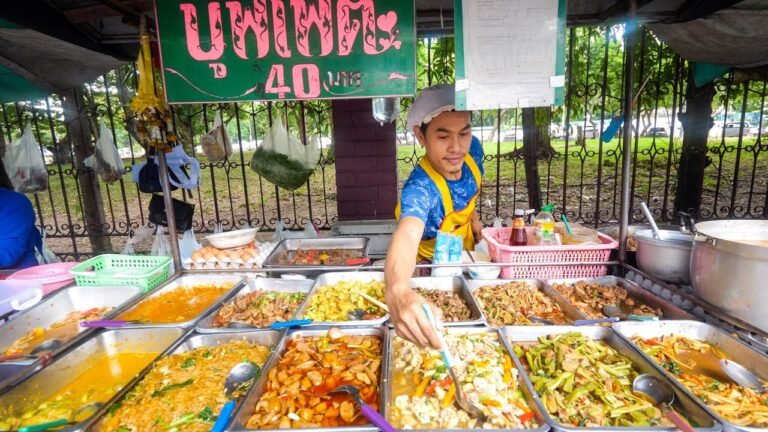$1.29 Buffet Bangkok - ALL YOU CAN EAT Thai Street Food in Thailand!-Mark Wiens