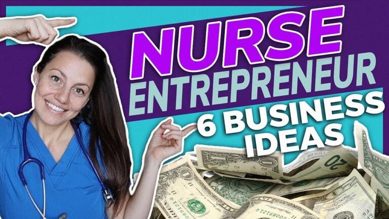 BECOME A NURSE ENTREPRENEUR | 6 Business Ideas for Nurses!-The Schoeller Family