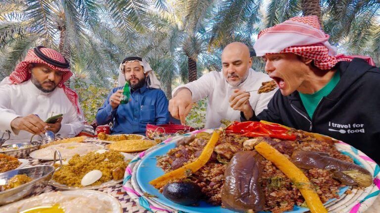 Better Than GOLD!! Rare ARABIAN FOOD in World’s Biggest Oasis - 2 Million Palm Trees!-Mark Wiens