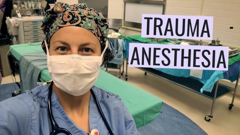 CRNA DAY IN THE LIFE | ANESTHESIA IN A TRAUMA HOSPITAL-The Schoeller Family
