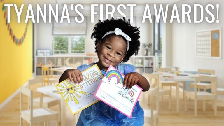Celebrating Tyanna's First Awards!-The Schoeller Family