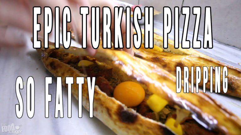 Don't Call It Turkish Pizza | Turkish Pide | Epic Turkish Food-The Food Ranger