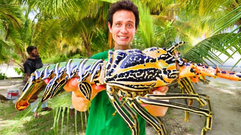 Eating Giant Rock Lobster!! Why This REMOTE ISLAND is Food Paradise!!-Mark Wiens