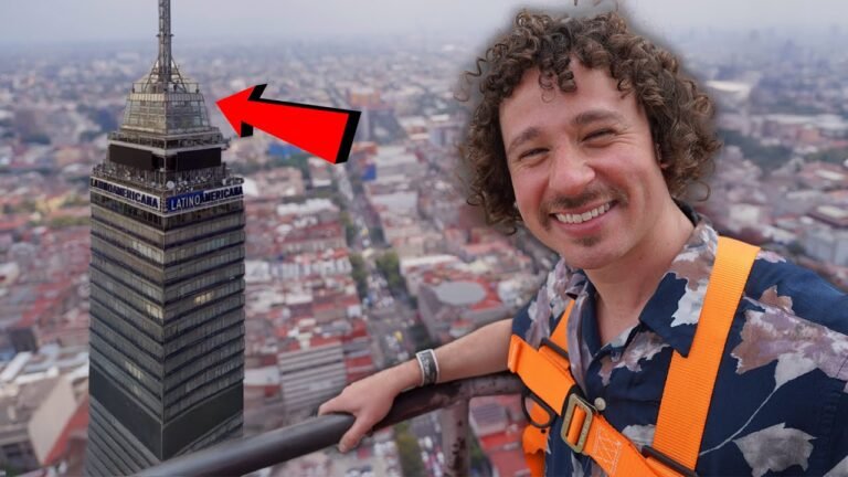 El edificio que ha sobrevivido a todo: ¿cómo es por dentro? | TORRE LATINO CDMX-Luisito Comunica