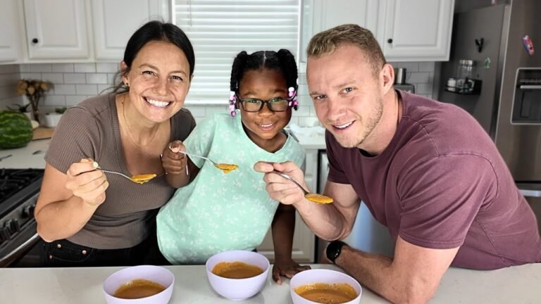 Family Cooking Show | Healthy Coconut Carrot Soup-The Schoeller Family