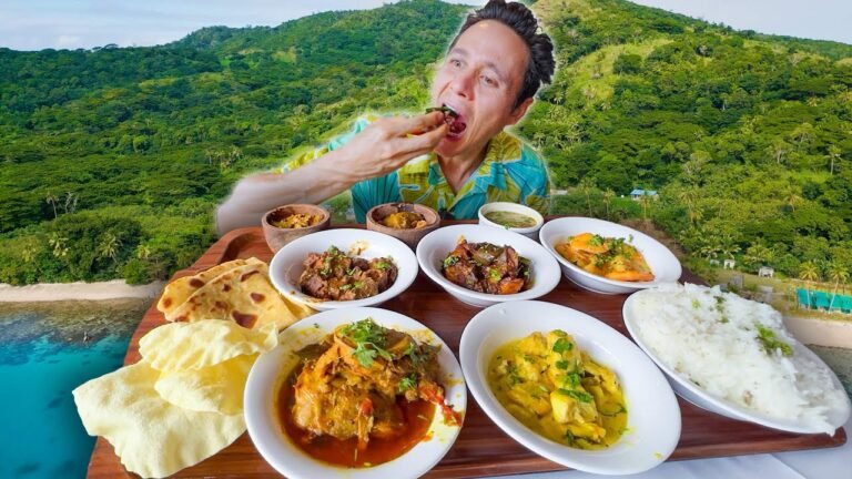 Fijian Food on a 7 Night Cruise Ship!!   ALL YOU CAN EAT Buffet on a Boat in Fiji!-Mark Wiens