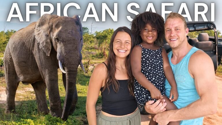 Going On an African Safari as a Family!-The Schoeller Family