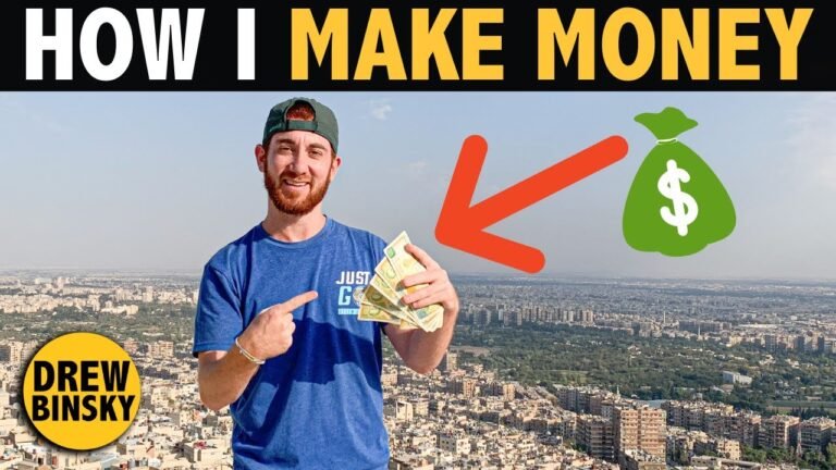 HOW I MAKE MONEY TO TRAVEL (tips & secrets)-Drew Binsky
