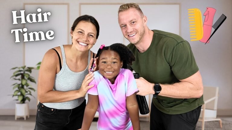 Hair Time | Easy Protective Hair Style for Curly Hair!-The Schoeller Family
