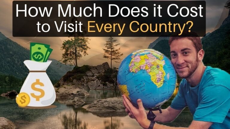 How Much $$$ to Visit EVERY COUNTRY IN THE WORLD?-Drew Binsky
