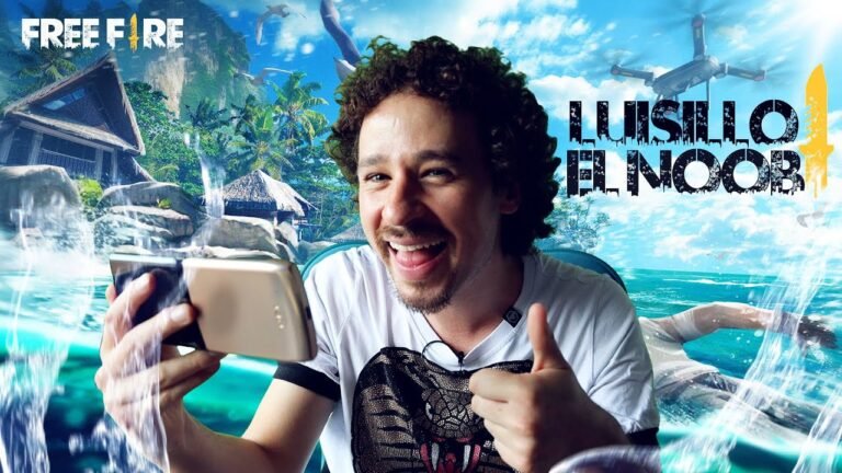 Jugando FREE FIRE por primera vez en mi vida-Luisito Comunica
