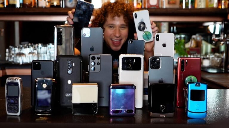 MI COLECCIÓN ENTERA DE TELÉFONOS | ¿Por qué tengo tantos?-Luisito Comunica