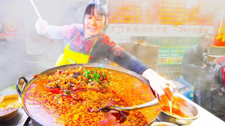 NUCLEAR Chinese Street Food NOODLE Tour of Chongqing