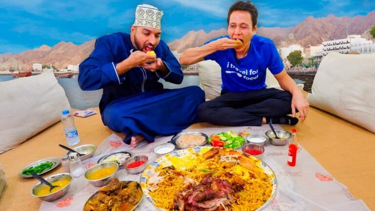 Omani Street Food!! TRYING 21 ARABIAN FOODS - You Must Eat in Muscat